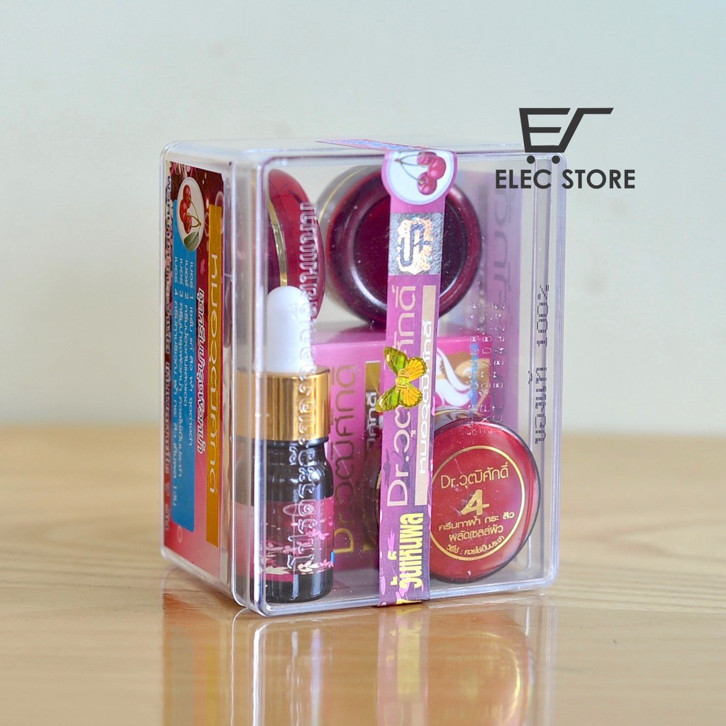 Set xà bông yan-hee đỏ 100g Thái Lan