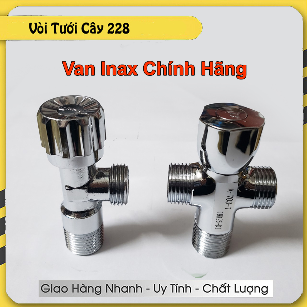 [CAM KẾT CHÍNH HÃNG] Tê Van Khóa Nước Lắp Bệt Xịt Toilet INAX 504, 703