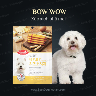 Xúc xích phô mai - Đồ ăn chó mèo - Bổ sung canxi - Phù hợp poodle, corgi thumbnail