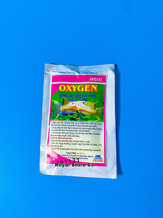 Oxy Gen Arc Thái Lan cấp oxy tức thời cho cá cảnh