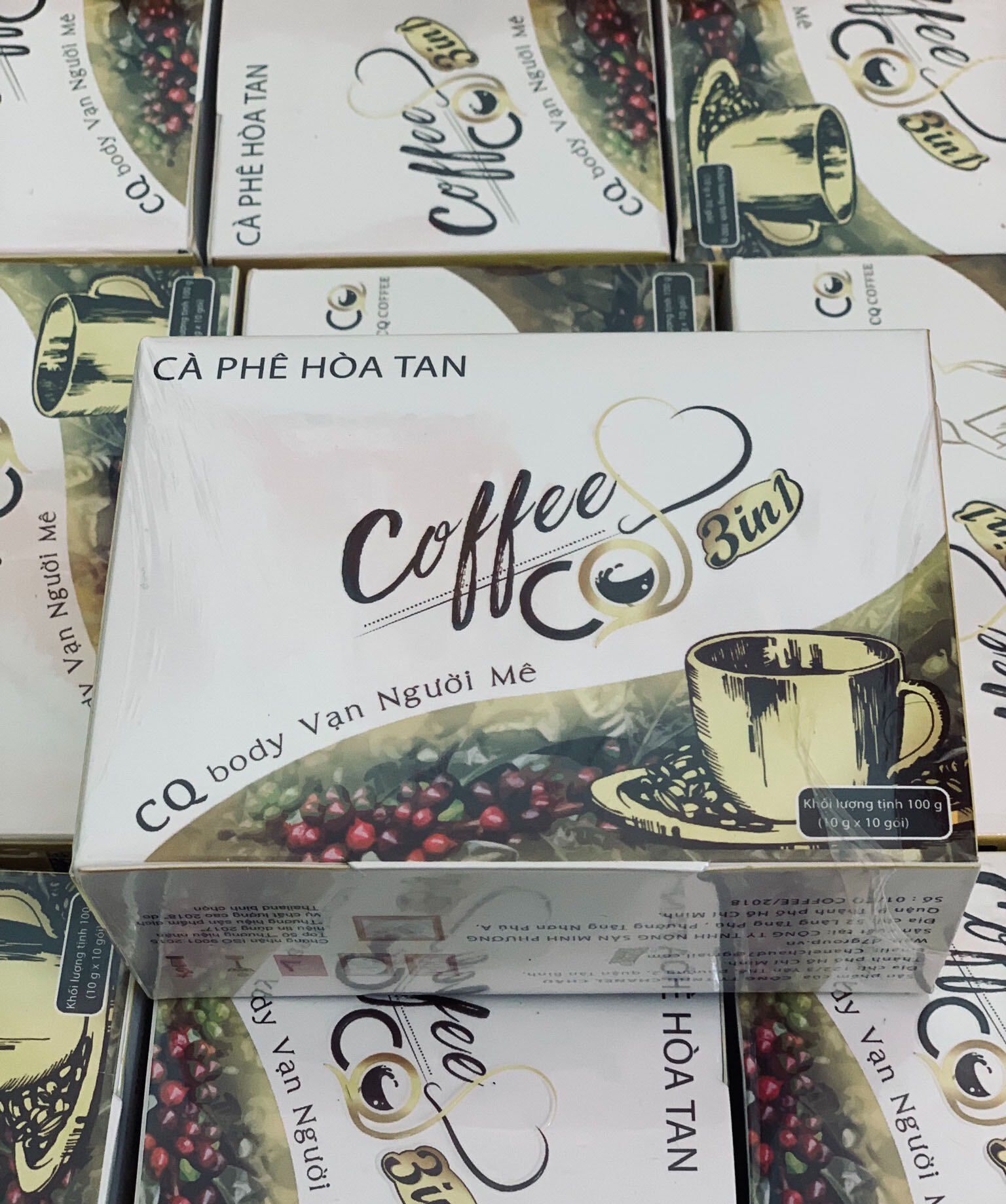 Cà phê giảm cân Coffee CQ 3 in 1