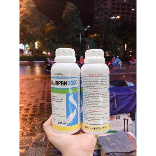 Combo 2 chai chế phẩm diệt muỗi ICOM JAPAN 25SC - 500ml .