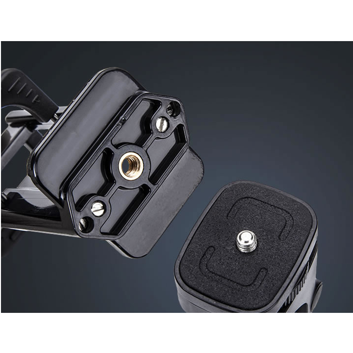 Đế kẹp ipad tablet và kẹp đện thoại gắn chân máy ảnh tripod 18.5cm