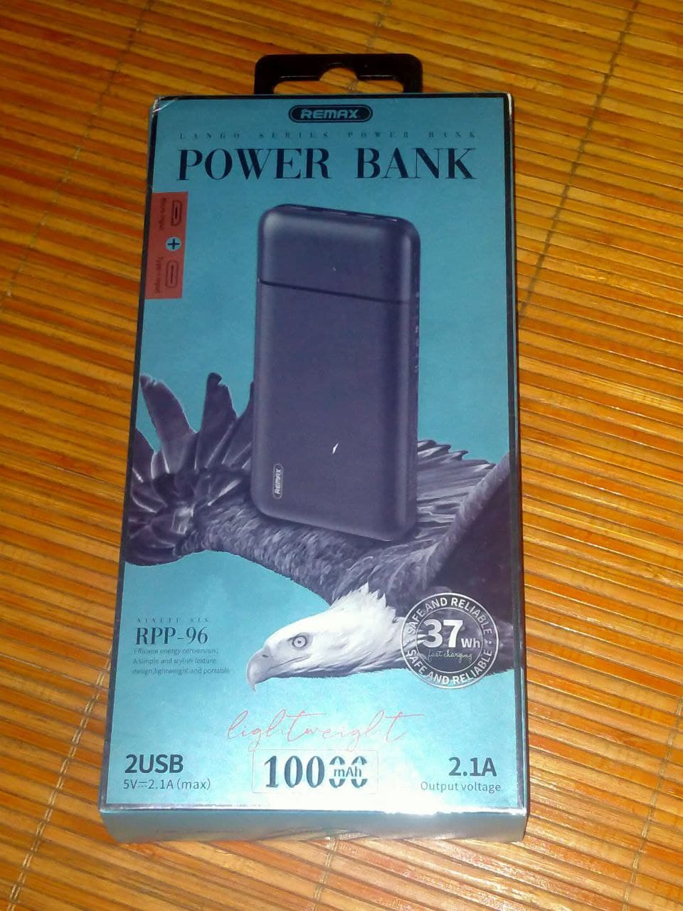 Pin sạc dự phòng Remax 10.000mAh RPP-96 Đen