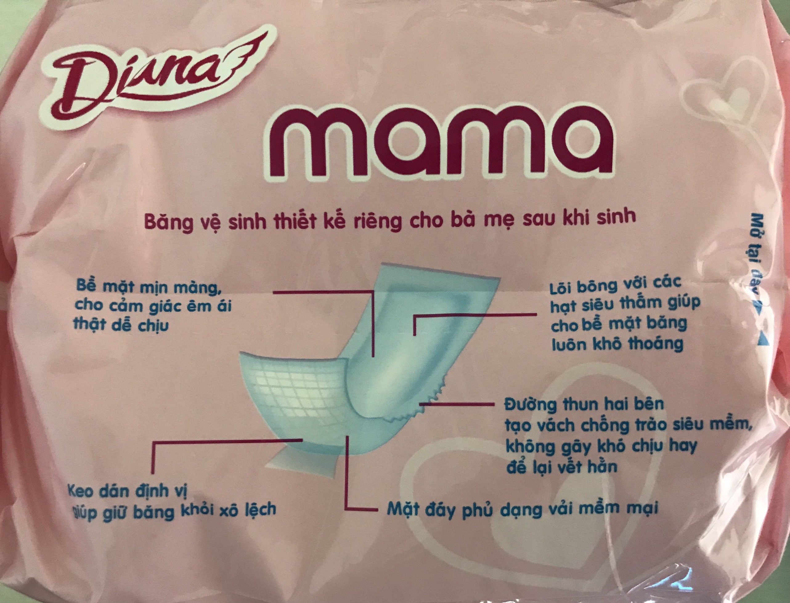[HCM]BVS Diana Mama Bà Mẹ Sau Sinh 12 Miếng