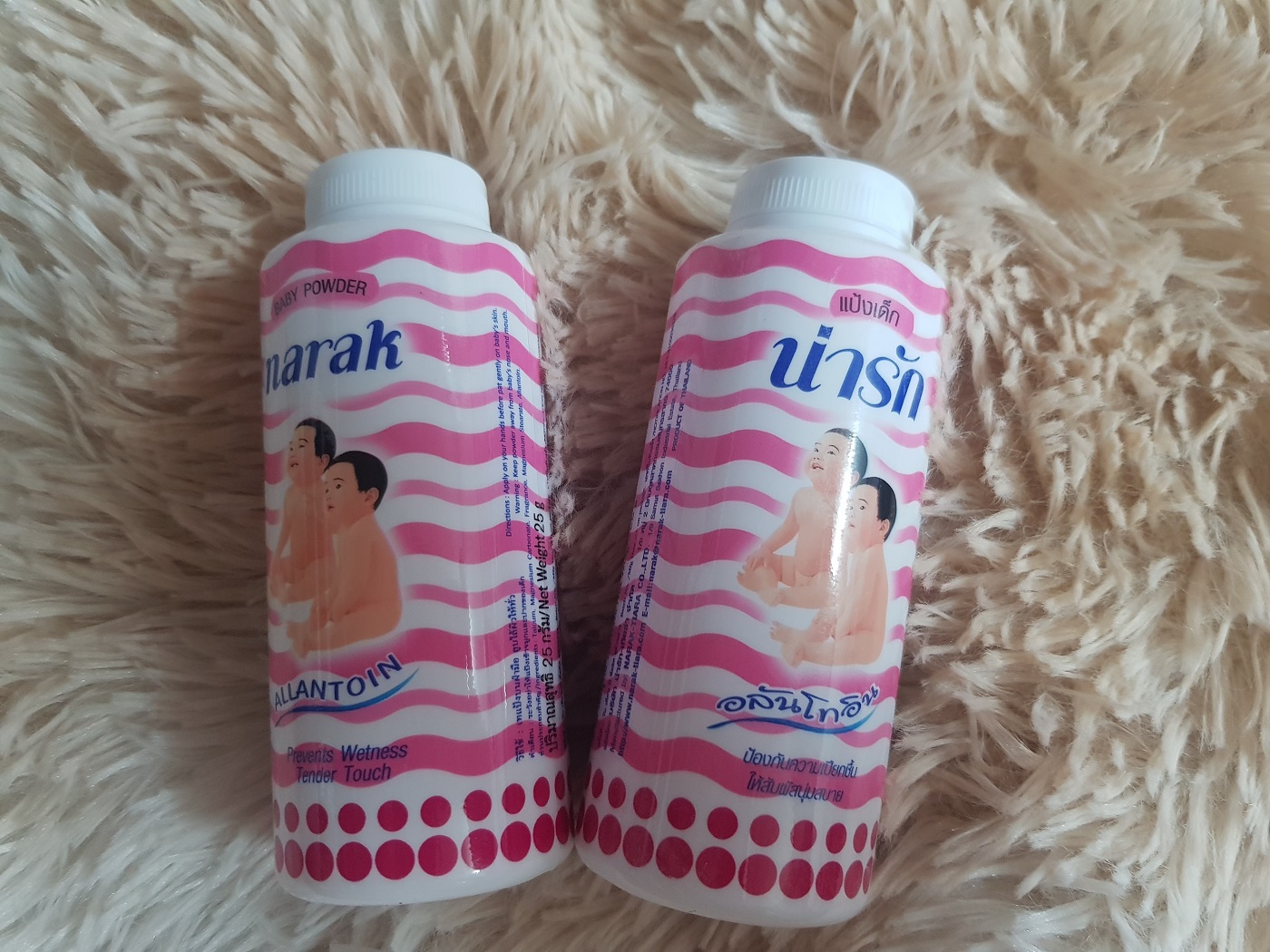 Phấn Rôm Narak Baby Powder Thái Lan 25Gr