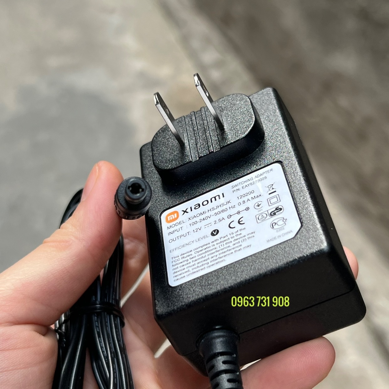 Cục nguồn màn hình Atas 12v 2.5A