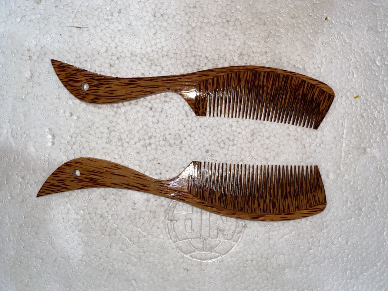 LƯỢC CHẢI TÓC GỖ DỪA - DÀI 21CM