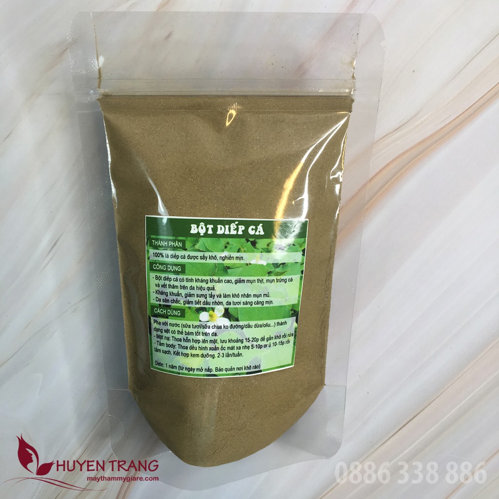 Bột Diếp Cá Handmade - Giảm Mụn, Giảm Sưng Viêm