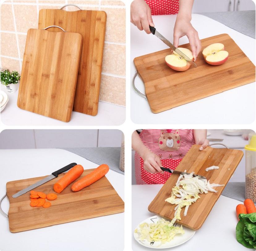 [HCM]Thớt gỗ cao cấp 32x22cm