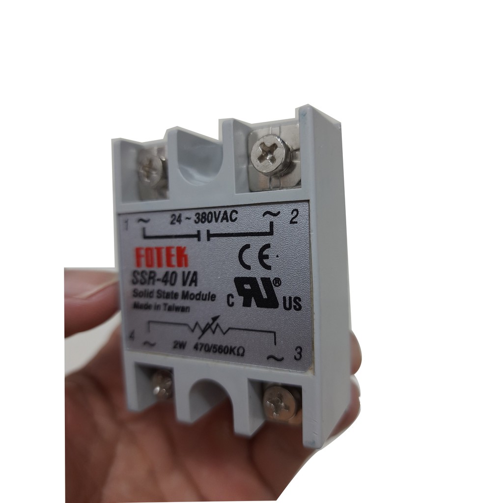 Relay bán dẫn SSR 40VA, 40AA, 40DA, 40VA-H, 40 DA-H, 40AA-H