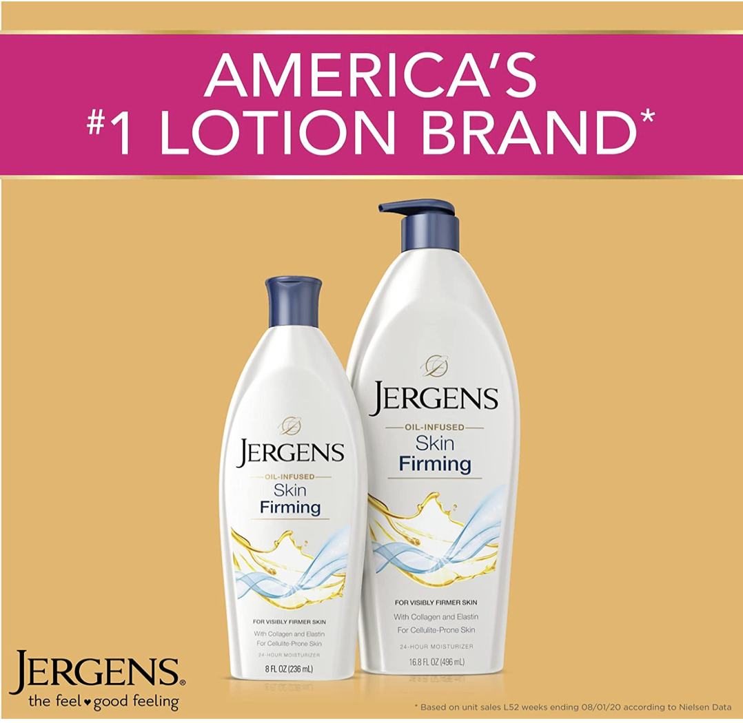 Dưỡng Thể Jergens Oil-INFUSED (bản Mỹ 🇺🇸) 496ml