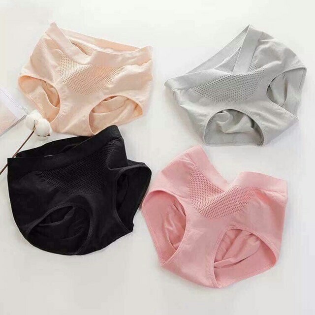 Bộ 4 quần lót nâng mông kháng khuẩn xuất nhật cho người 40-60kg tại shop  cô cám