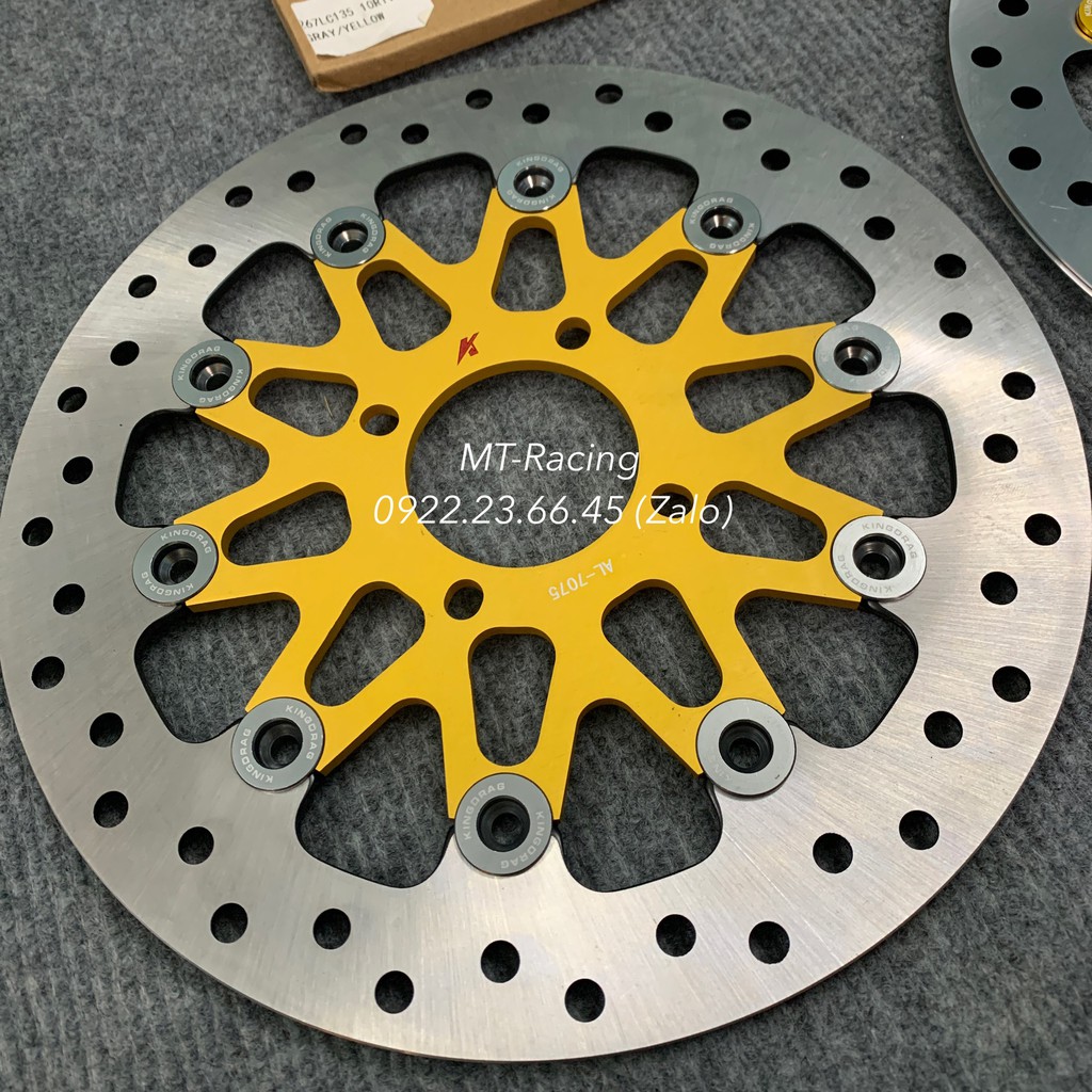 Đĩa Thắng KingDrag Lòng Nhôm 7075 267mm
