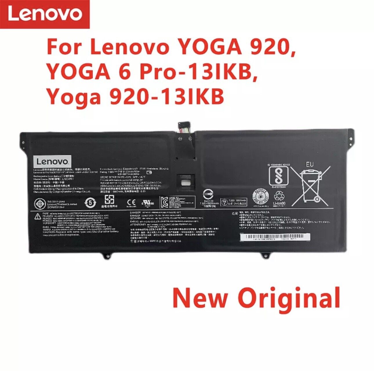 CHUẨN ZIN] PIN laptop Lenovo Yoga 920 13 920-13IKB 80Y7 80Y8 L16C4P61  L16M4P60 720-13IKB 730-13IKB L16C4PB1 L16M4PB1 
