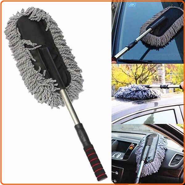 HCM-Chổi lau xe,cây lau xe vải mềm,siêu mịn,chất liệu cao cấp Microfiber
