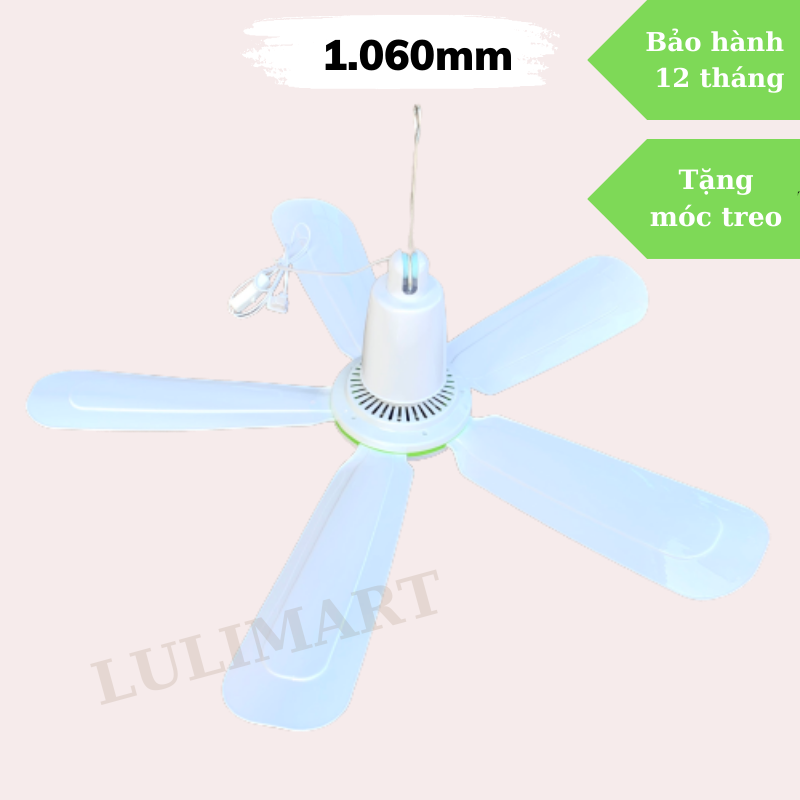 Quạt trần mini đại 3 cánh1050 mới