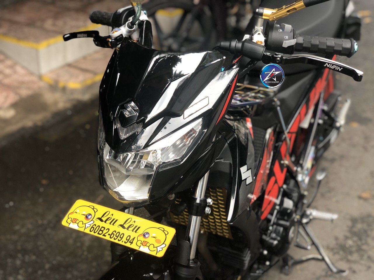 [HCM]ỐP ĐẦU RAIDER FI - SATRIA FI ĐEN TRONG