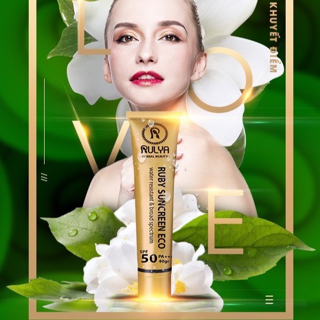 Kem Che Khuyết Điểm RULYA RUBY SUNCREEN ECO An Toàn Tuyệt Đối