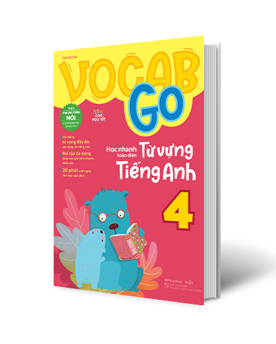Sách vocab go học nhanh toàn diện từ vựng tiếng anh 4 - newshop