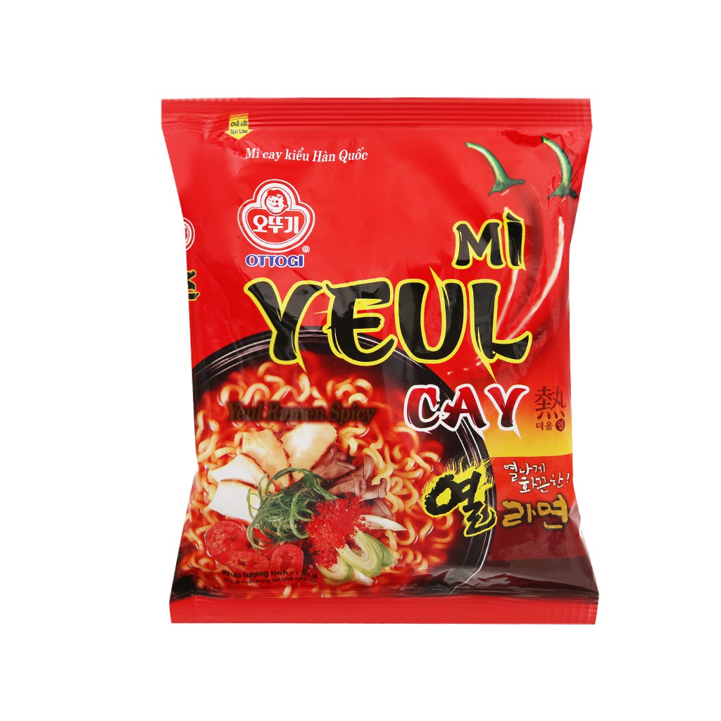 Thùng 20 gói mì Yeul cay Otoki 120g
