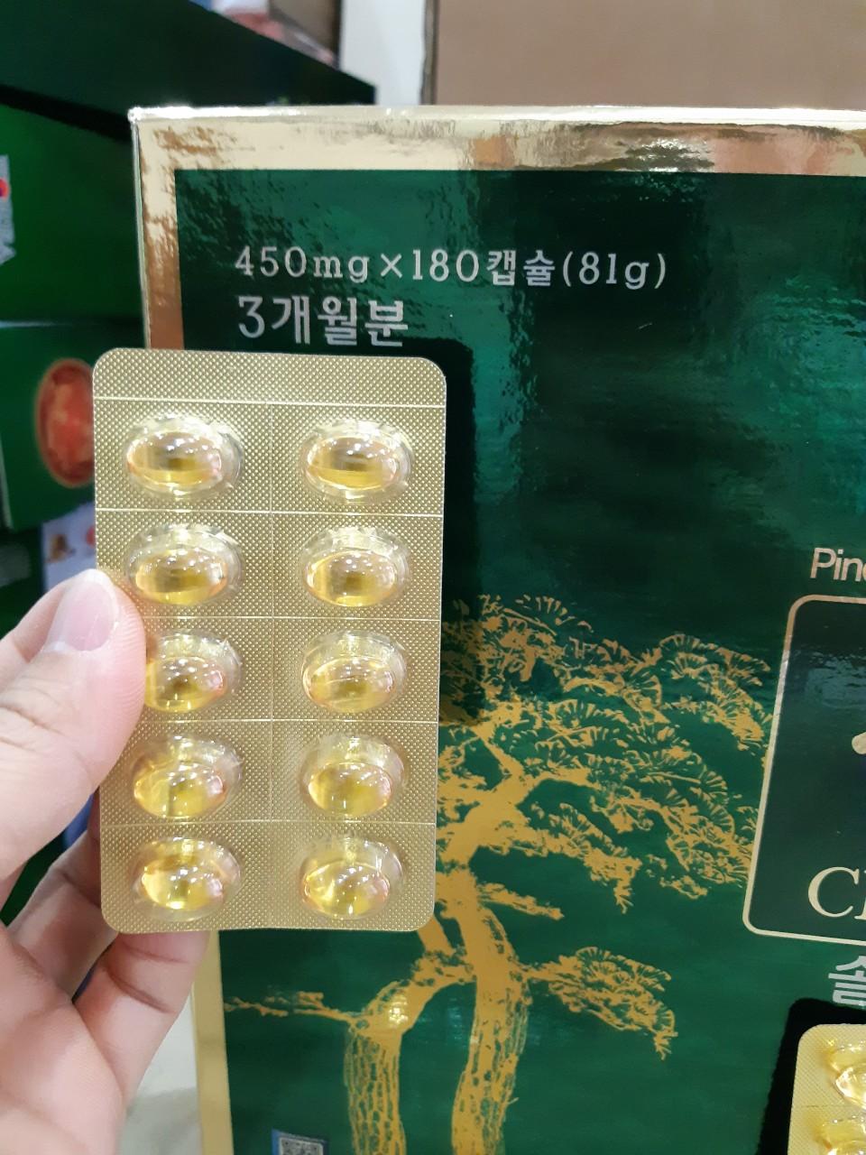 Tinh dầu thông đỏ hàn quốc