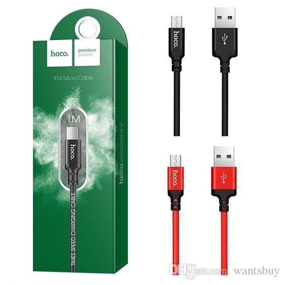Cáp sạc Lightning Hoco X14 1M