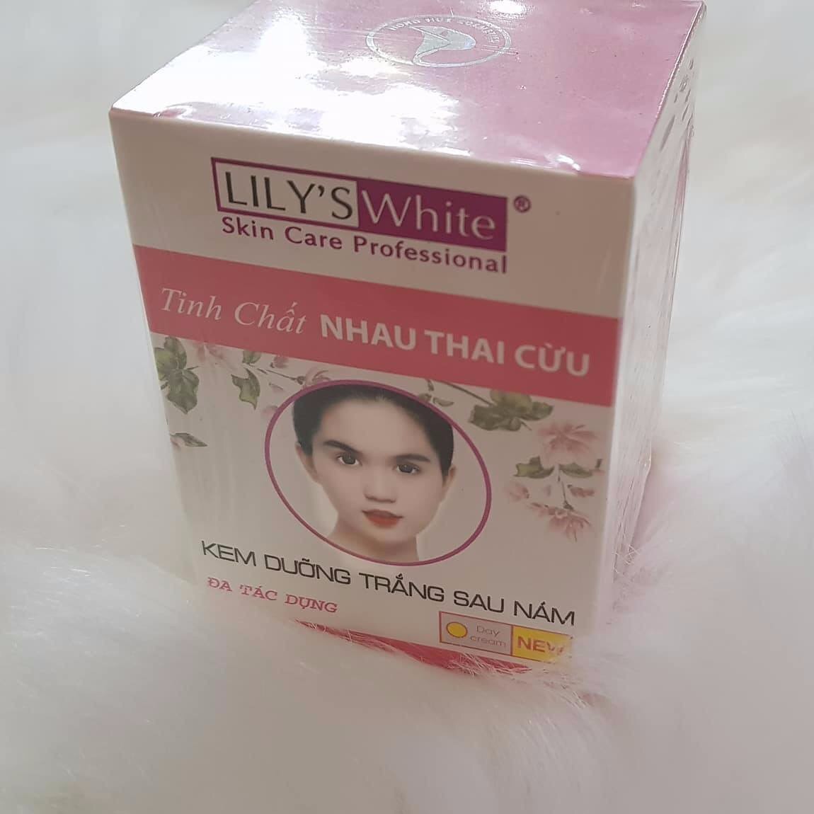 Kem dưỡng trắng da Lily’s White (Tinh Chất Nhau thai cừu )15g
