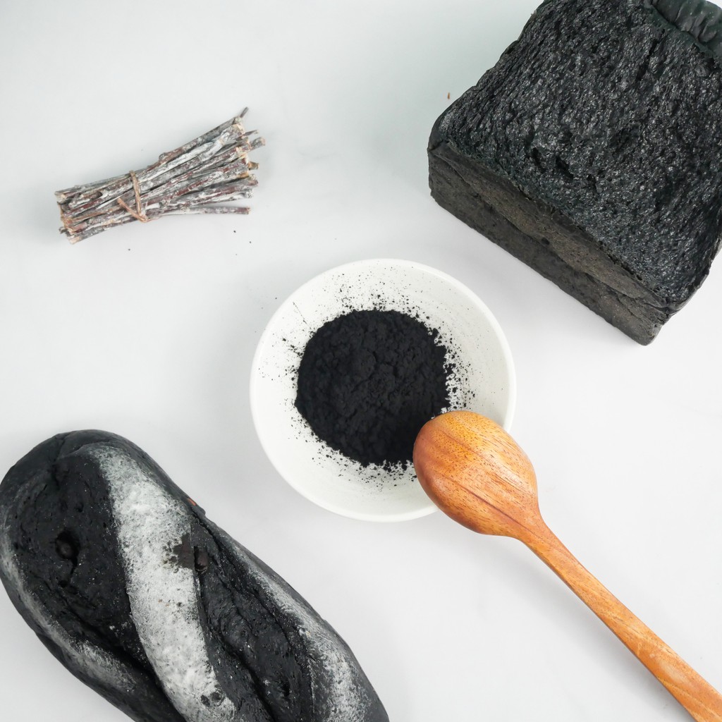 Bột than tre hoạt tính 100g - Bột than tre nguyên chất - Bột than tre Việt Nam - Thảo Dược Tấn Phát