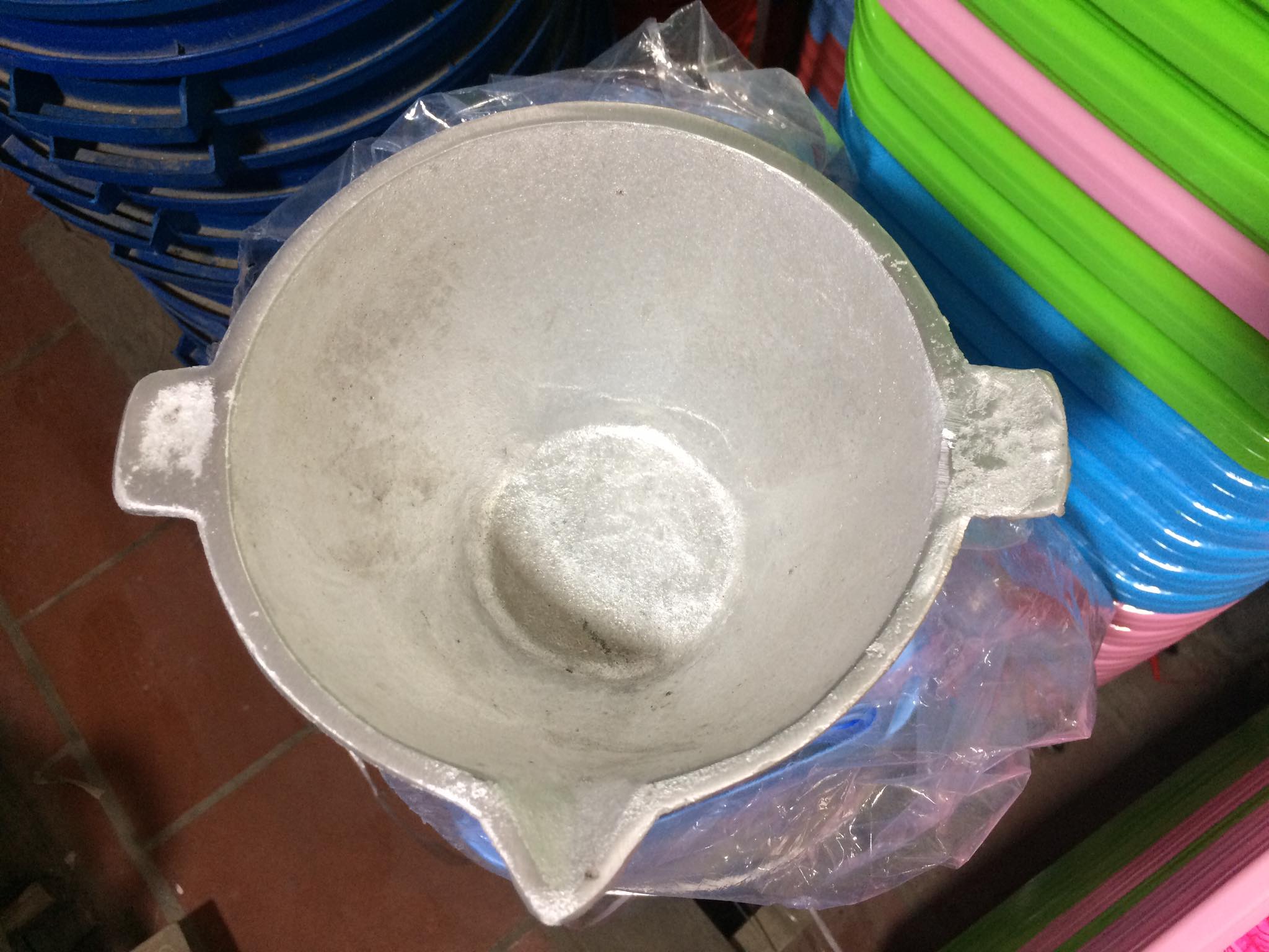 Bộ cối chày nhôm đúc Loại to phi 20