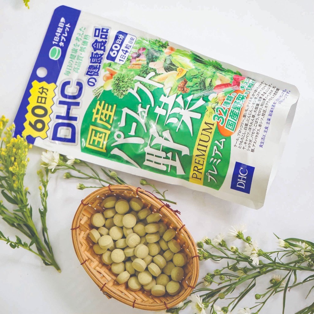 Viên uống DHC rau củ quả Premium