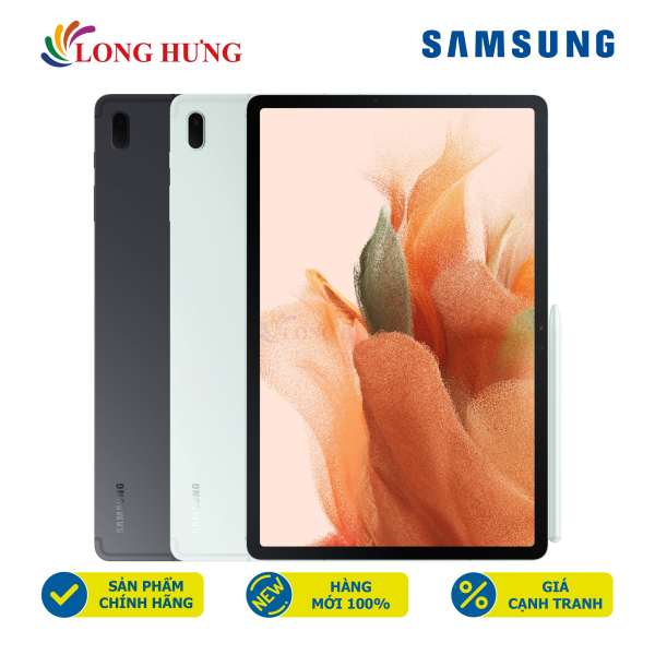 Máy tính bảng Samsung Galaxy Tab S7 FE - Hàng Chính Hãng - Màn hình lớn 12.4inch Màu sắc bắt mắt Con chip mạnh mẽ
