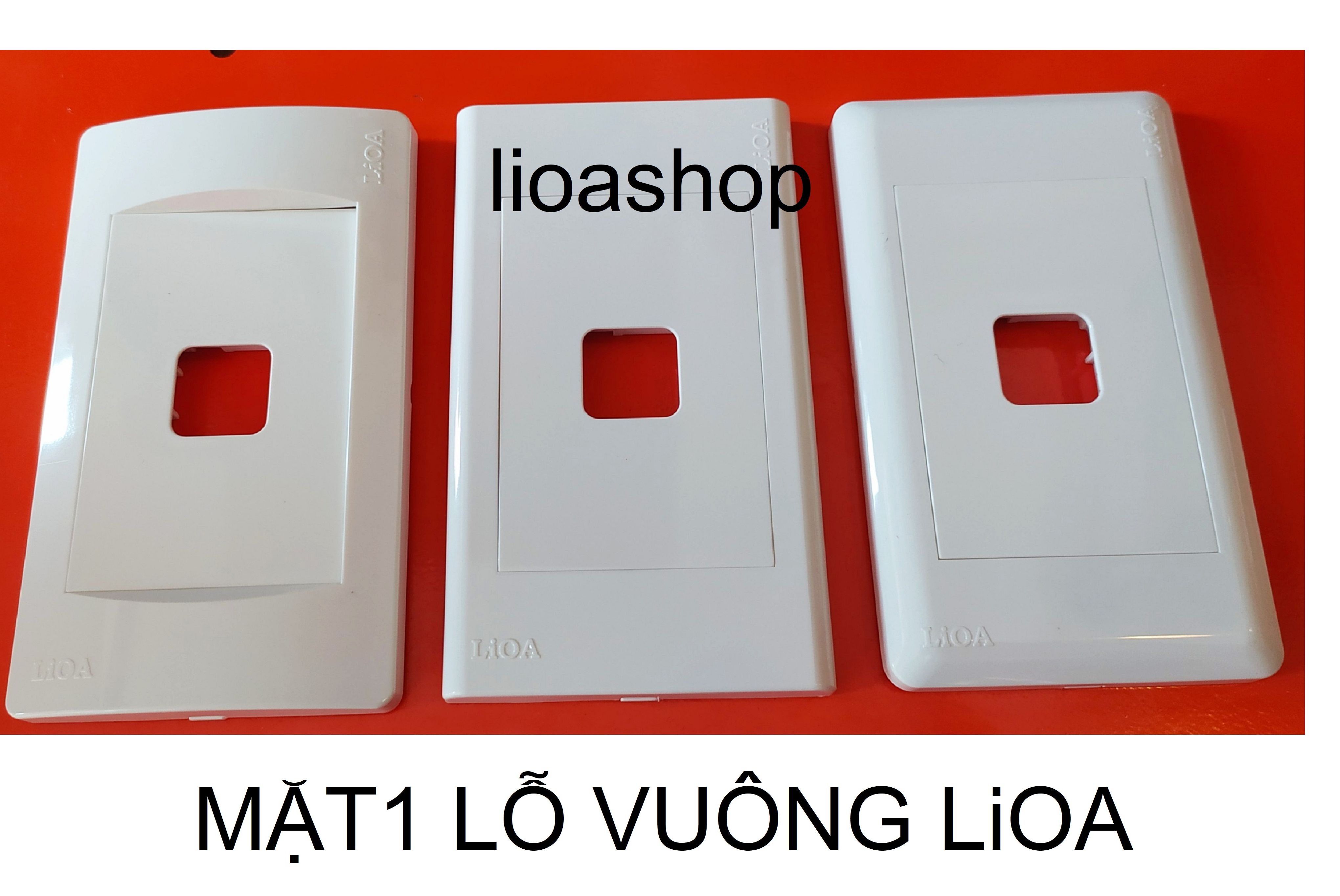 BỘ 2 MẶT 1 LỖ VUÔNG CHỮ NHẬT LiOA.