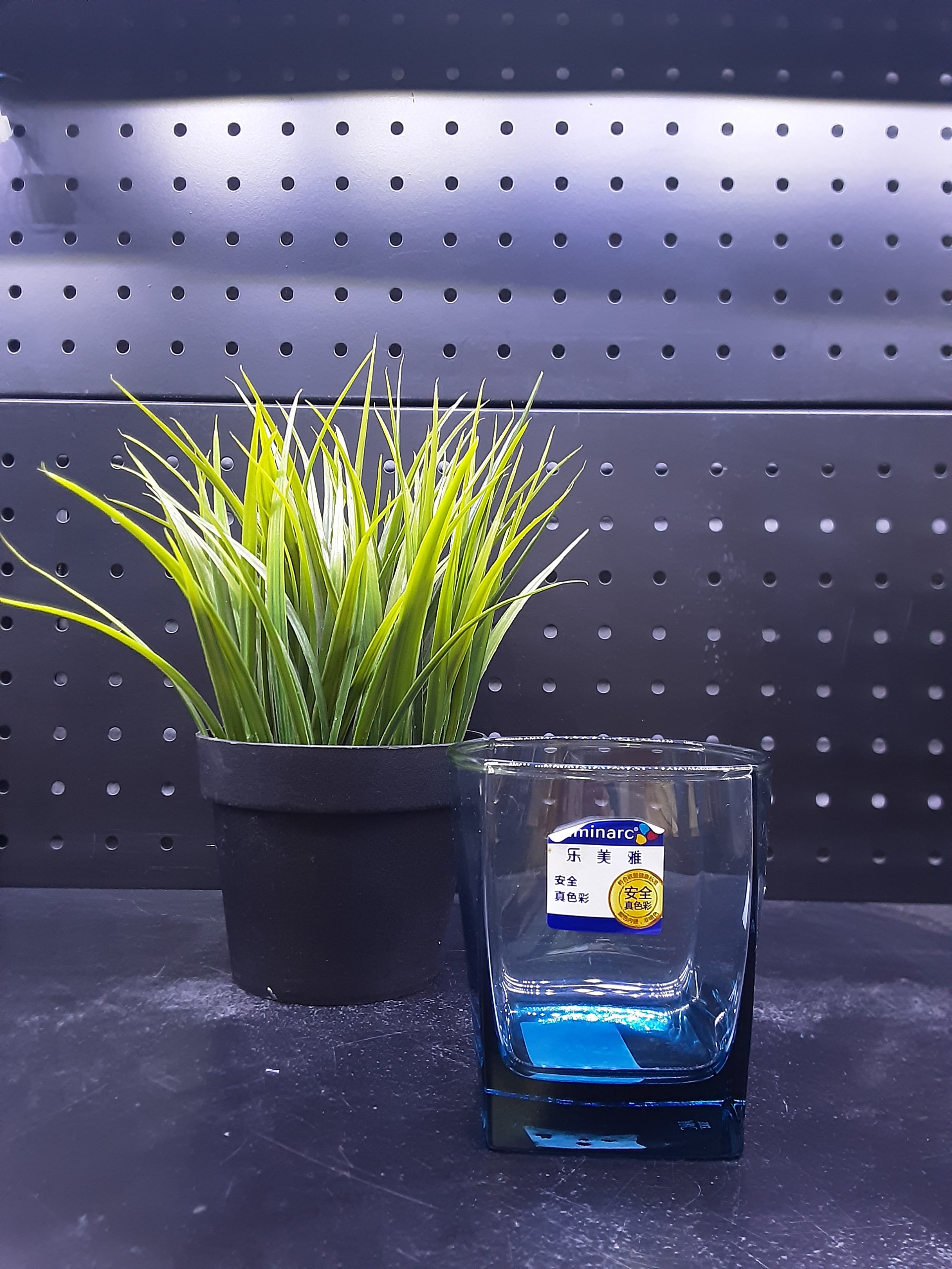 Bộ 6 cốc thủy tinh thấp Sterling 30cl Luminarc J1582 (Xanh)