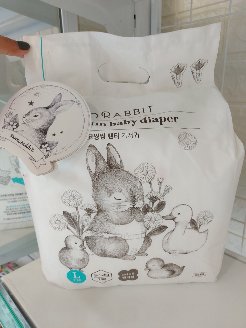 Bỉm Quần Momo Rabbit Nội Địa Hàn Đủ Size