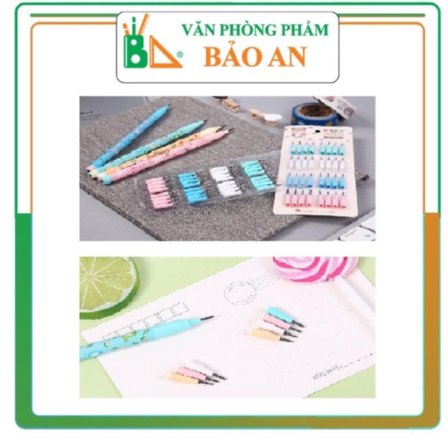 Ruột bút chì khúc hb nhiều màu m&g aslq1703 - văn phòng phẩm bảo an