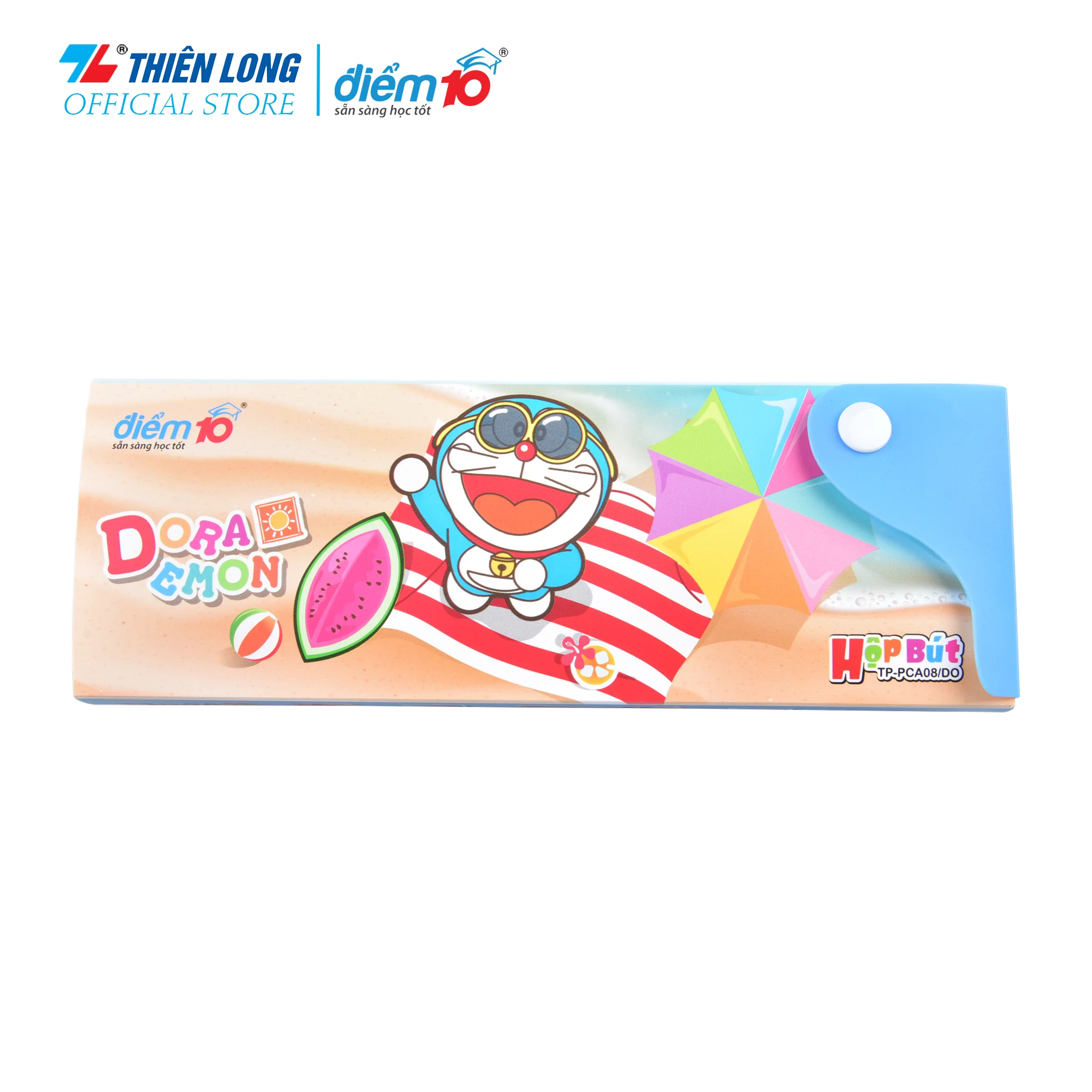 Hộp viết Điểm 10 Doraemon PCA08/DO (Giao màu ngẫu nhiên)