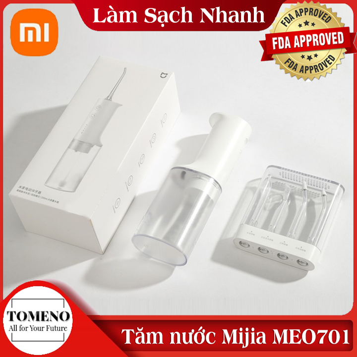 Tăm Nước vệ sinh răng miệng Xiaomi Mijia MEO701 áp lực nước lên tới 140PSI