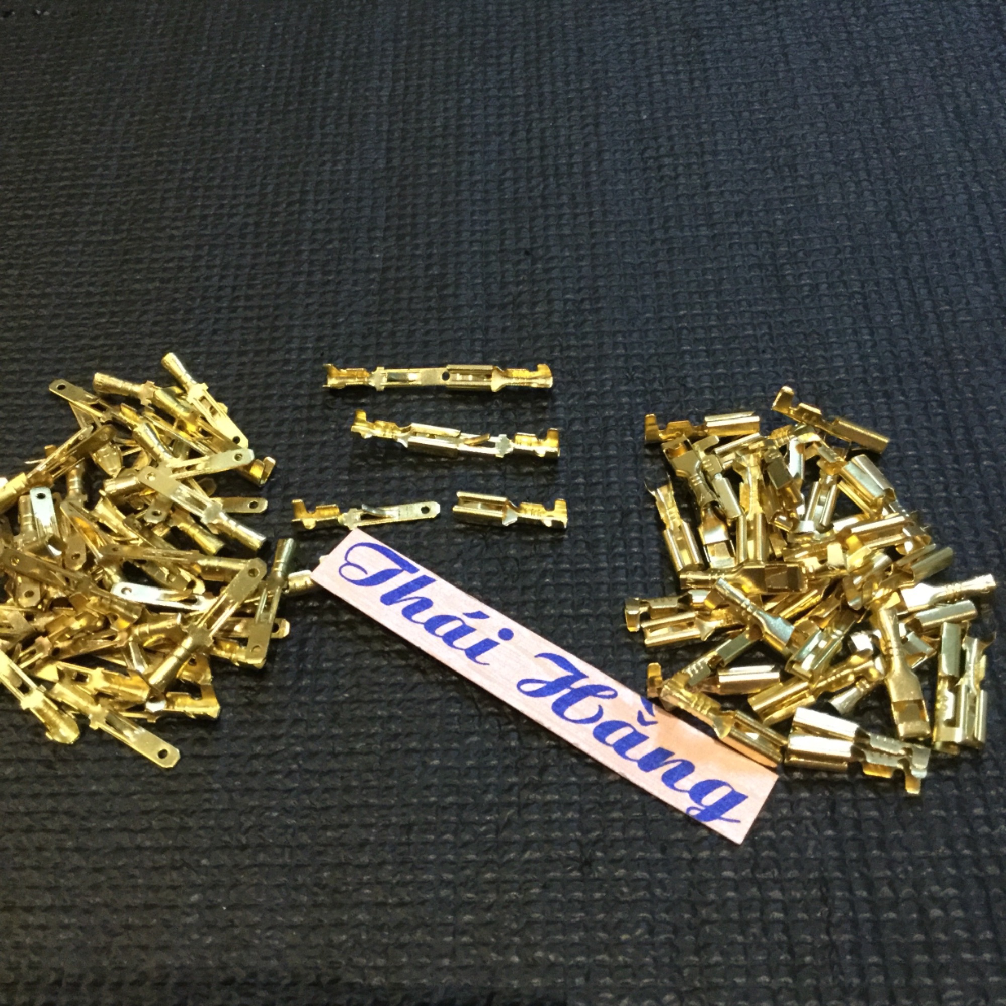 100 bộ đầu cốt cắm chân loa kim ( đầu đực và cái)