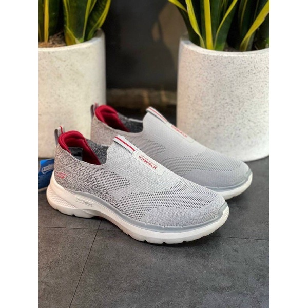 Giày len Skecher gót muối tiêu nam