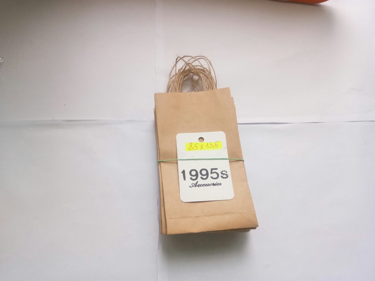 Combo 25 Túi giấy kraft nhật cao cấp có quai