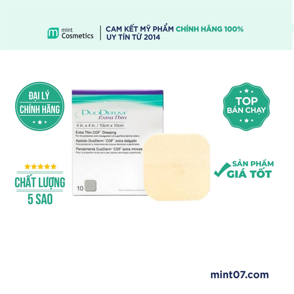 Miếng dán mụn Duoderm Extra Thin 10 x 10cm