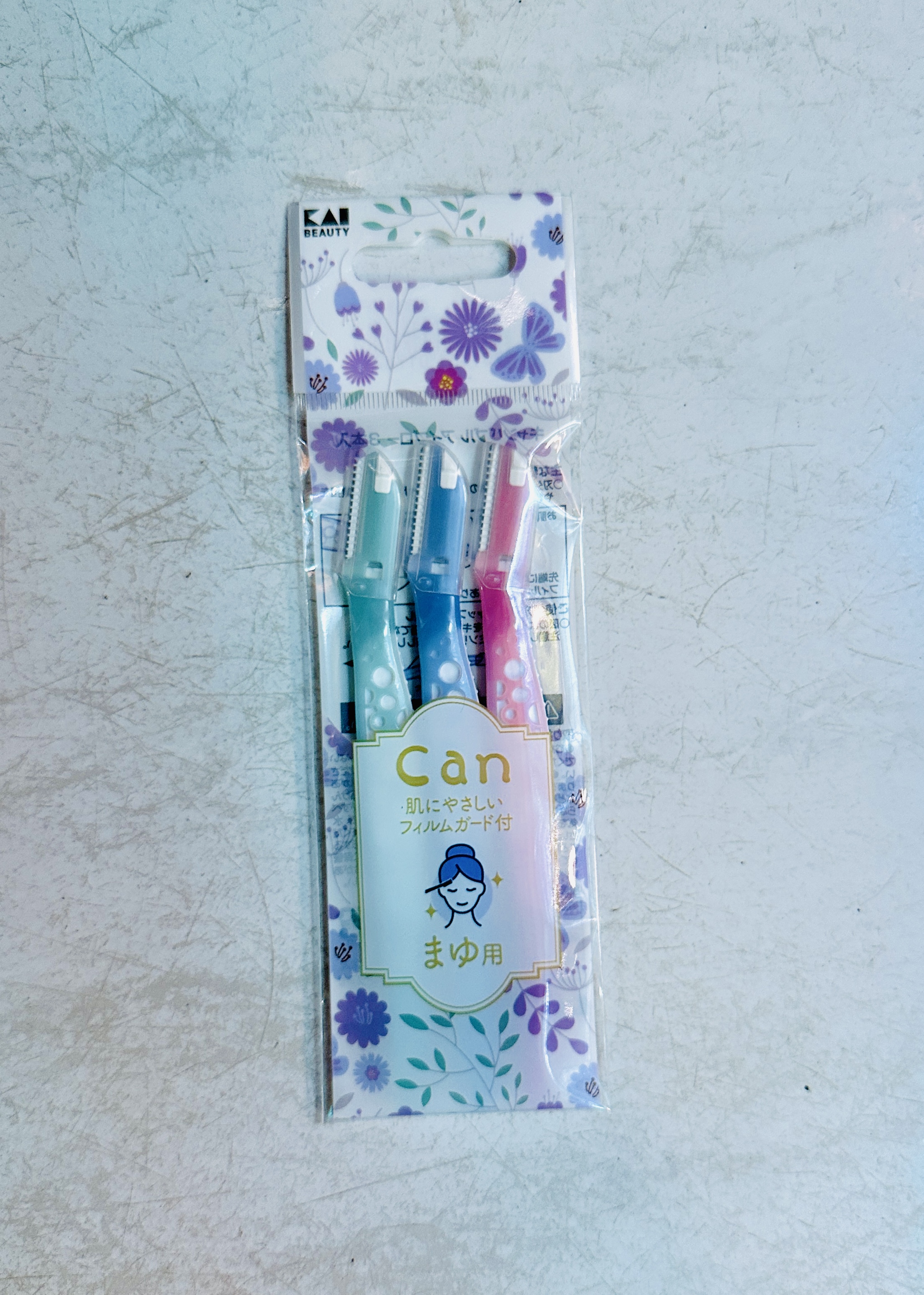 [HCM] Set 3 cây tỉa chân mày Kai thân nhựa