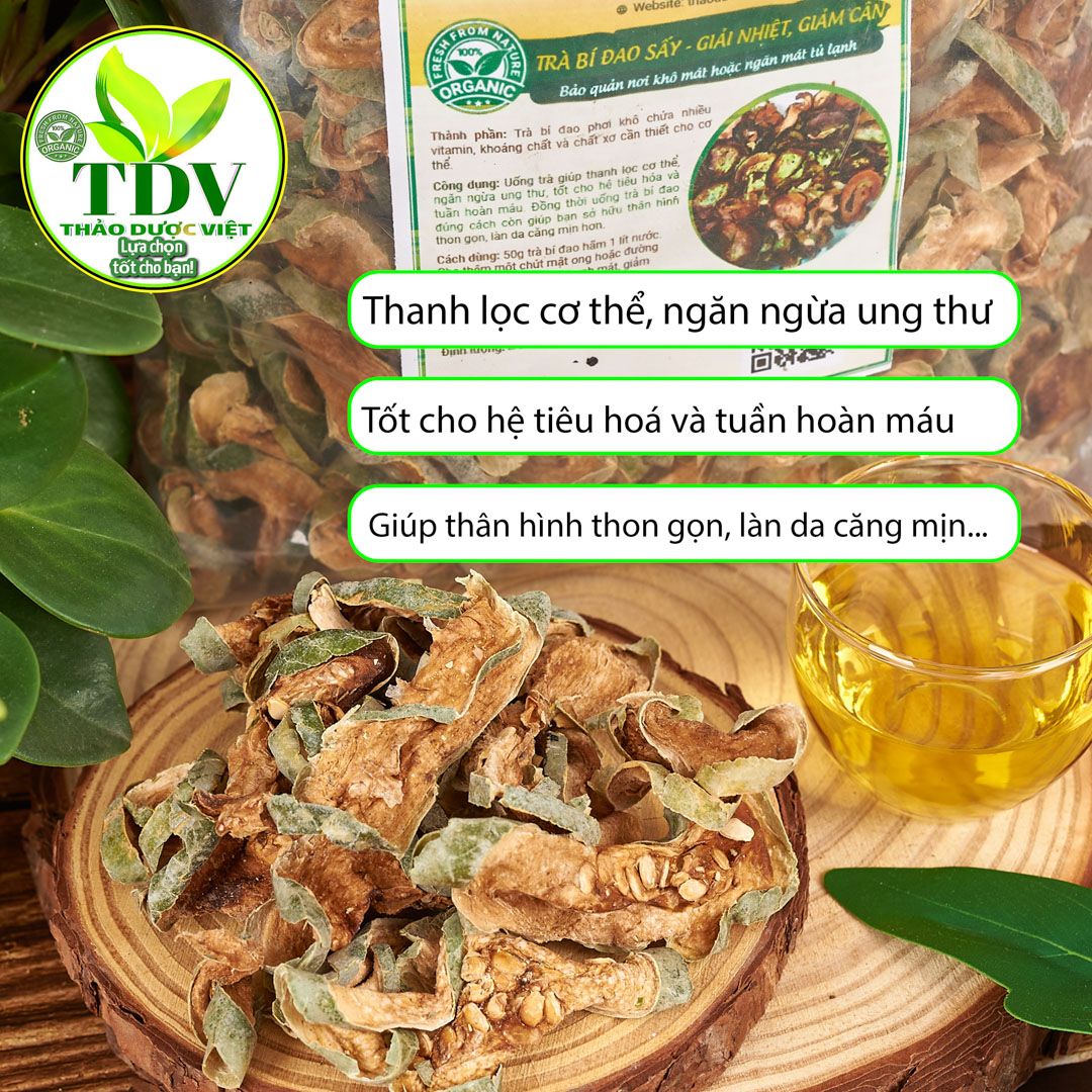 500g trà bí đao sấy khô giảm cân