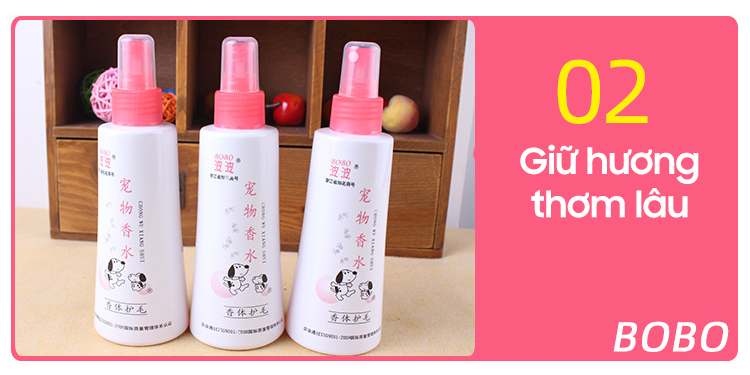 NƯỚC HOA DÀNH CHO CHÓ MÈO - 200ML