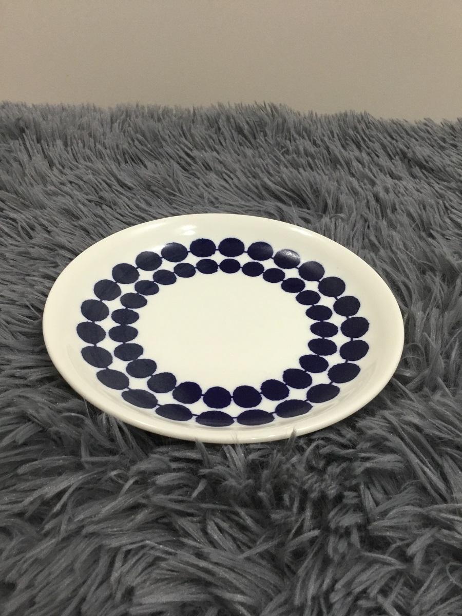 DĨA CHẤM XANH 15 CM - GỐM SỨ CƯỜNG PHÁT