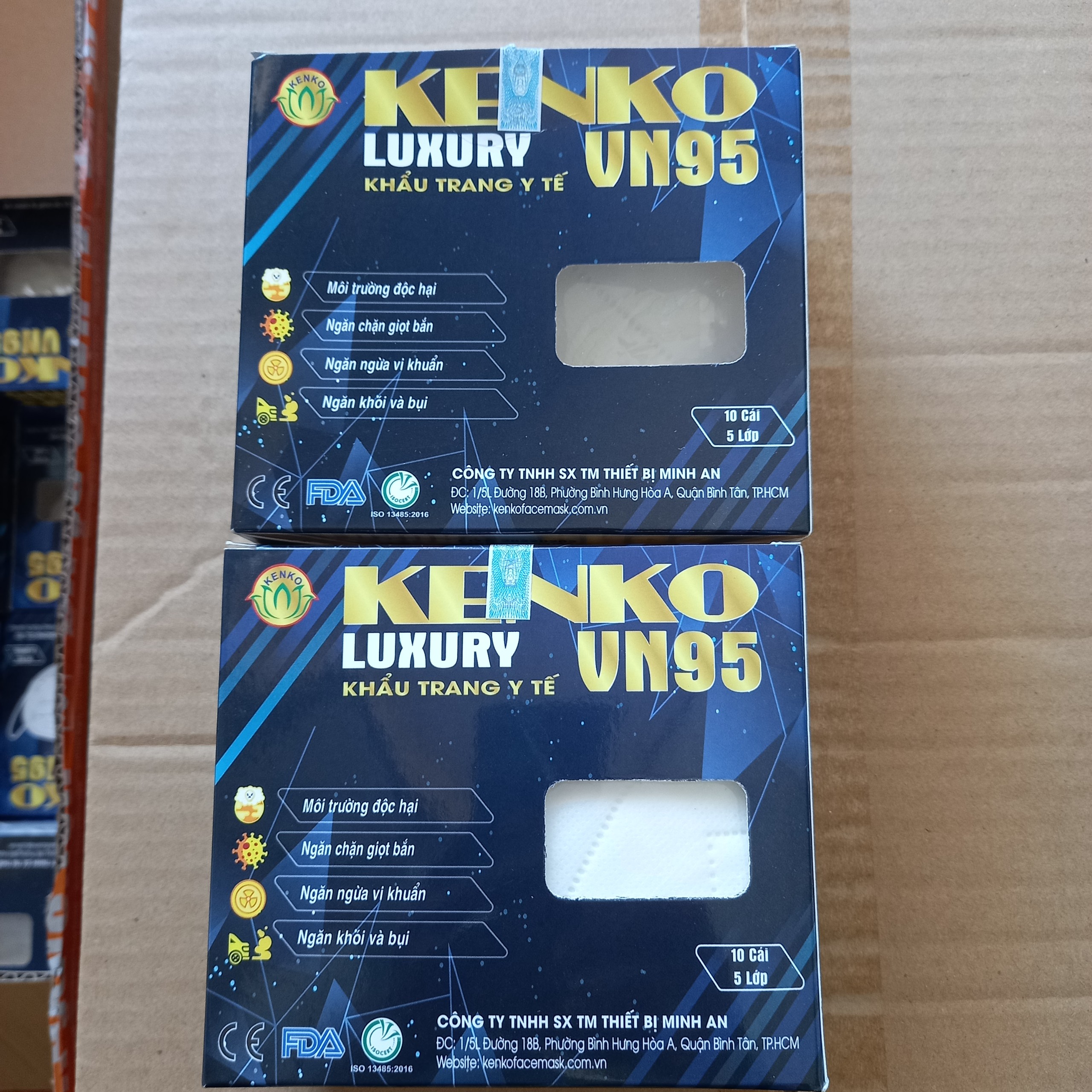 KHẨU TRANG Y TẾ N95 ( 1 bịch 10 CÁI ) GIẤY LỌC TRẮNG