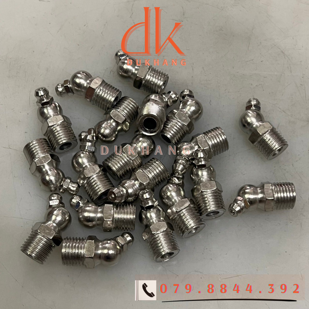 Vú bơm mỡ - Ốc mỡ thẳng, cong 45, cong 90 độ