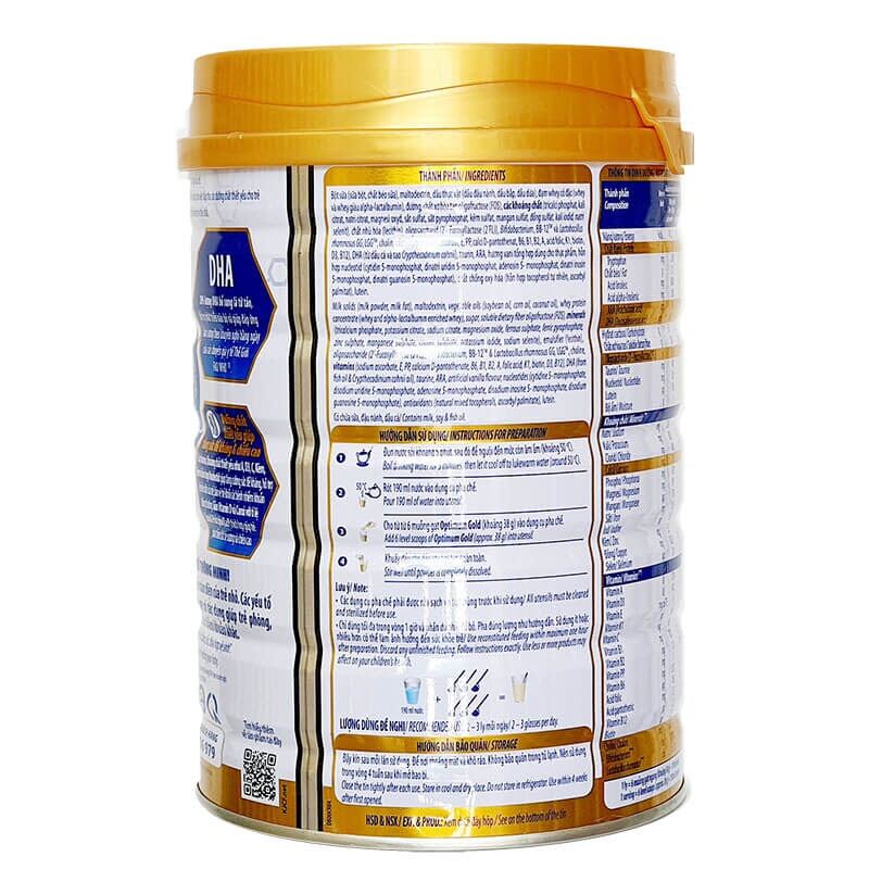 [Hoàn tiền 12%] [HCM]Sữa Bột Optimum 3 850g