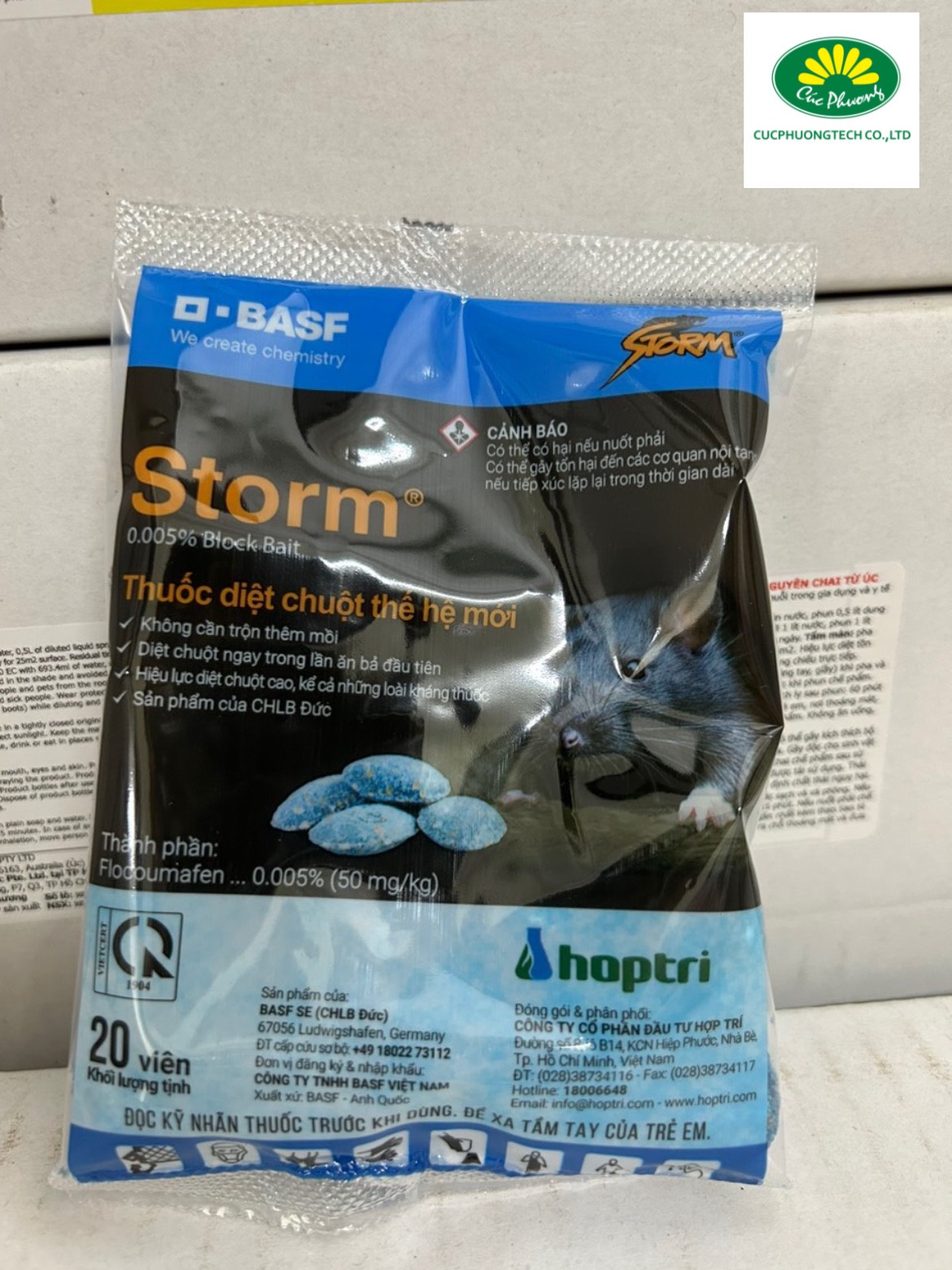 Thuốc chuột Storm 0.005%